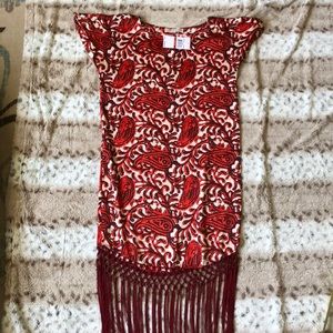 NWT Michael Kors Fringe Dress
